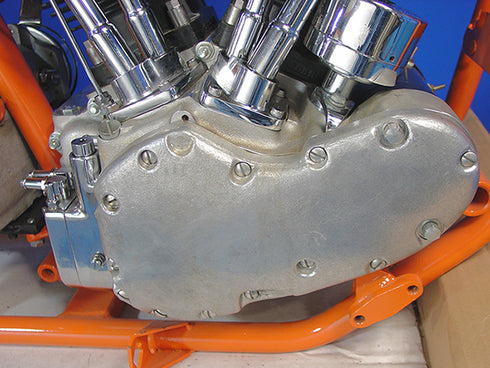 Smooth Flatside Style Cast Cam Cover